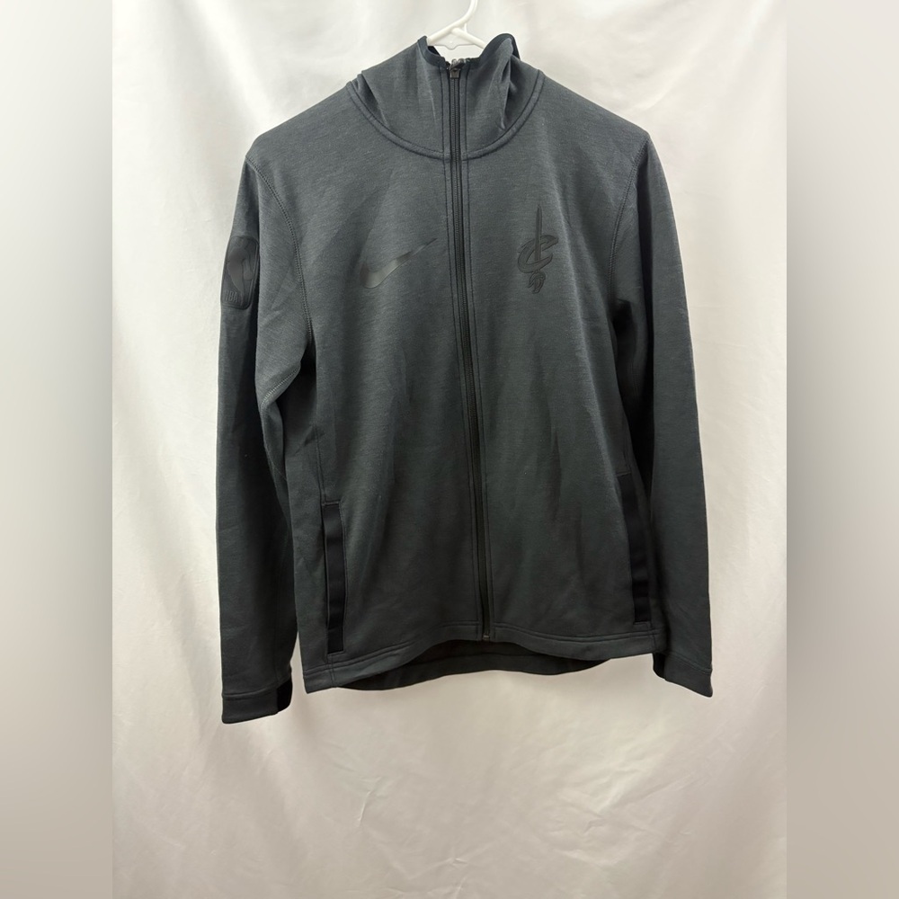 Nike Tech Hoodie XL Youth NBA Cleveland Cavaliers Dark Gray Basketball Dri-Fit